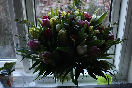 Blomsterbuket fra Stine Blomsterbuket fra Stine